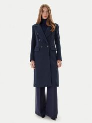 Maryley Płaszcz przejściowy 25IB807/01BL Granatowy Regular Fit. Niebieskie płaszcze damskie Maryley, xl, bez wzorów, z syntetyku, bez kołnierzyka, bez kaptura. Za 1,049.00 zł.