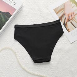 Figi z siateczki z wysokiej jakości materiału przewiewne i eleganckie Norine. Czarne majtki damskie Intica. Za 59.00 zł.