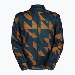 Kurtka do biegania męska SCOTT Endurance Tech Windbreaker. Brązowe kurtki męskie Scott, l, bez wzorów, z materiału, bez kaptura, do biegania. Za 299.99 zł.