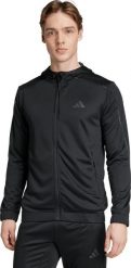 Adidas Bluza męska adidas SEA FZ HD czarna JV7243 S. Czarne bluzy męskie Adidas, m, bez wzorów, bez ramiączek, bez kaptura. Za 301.95 zł.