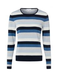 Brookshire Sweter z dzianiny Kobiety Bawełna niebieski, XXL. Niebieskie swetry nierozpinane damskie brookshire, xxl, bez wzorów, z bawełny, bez kołnierzyka, bez ramiączek. Za 89.95 zł.