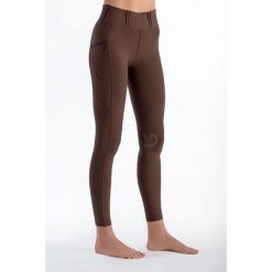 Legginsy jeździeckie letnie damskie Zipline Equus. Brązowe legginsy damskie EQUUS BRAND, l, bez wzorów, z materiału, z podwyższonym stanem, długie, na fitness i siłownię. Za 179.99 zł.