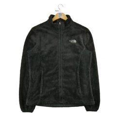 Second life - Kurtka polarowa TNF Black Osito dla kobiet - Jak nowy. Czarne kurtki sportowe damskie The North Face, l, bez wzorów, z materiału, bez ramiączek, bez kaptura, trekkingowe. Za 211.46 zł.