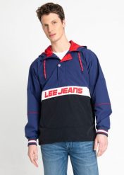 LEE ANORAK MĘSKA KURTKA PRZEJŚCIOWA Z KAPTUREM BLUEPRINT L87GYQLH 112122913. Kurtki męskie Lee, l, bez wzorów, z kapturem. Za 369.99 zł.