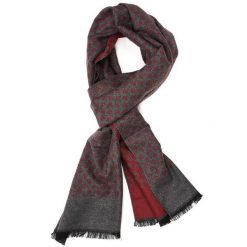 Czerwony Szalik Męski Ciepły Miękki Szal Gładki Elegancki Mes-Jed. Czerwone szaliki męskie bez wzorów, z materiału. Za 29.99 zł.