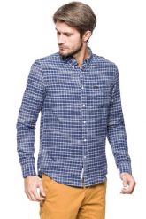 KOSZULA LEE BUTTON DOWN WASHED BLUE L880IOLR 112123157. Niebieskie koszule męskie Lee, l, bez wzorów, eleganckie, bez kołnierzyka, bez ramiączek. W wyprzedaży za 69.99 zł.