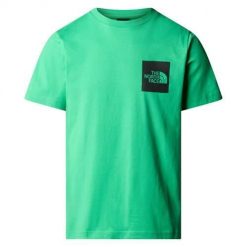 Koszulka sportowa męska The North Face Fine Tee Tnf. Zielone koszulki sportowe męskie The North Face, m, bez wzorów, z bawełny, bez ramiączek. Za 223.00 zł.
