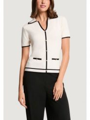 Morgan Sweter 261-MTOIRI Kremowy Regular Fit. Białe swetry nierozpinane damskie Morgan, xl, bez wzorów, z wiskozy, bez kołnierzyka, bez ramiączek. Za 229.99 zł.