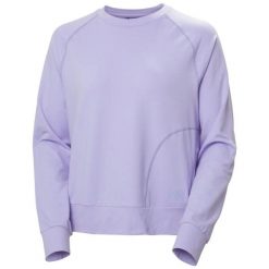 Bluza damska Helly Hansen Tyri. Fioletowe bluzy damskie Helly Hansen, l, bez wzorów, z elastanu, bez ramiączek, bez kaptura. Za 404.50 zł.