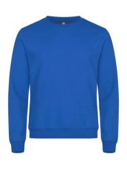 Clique Basic Roundneck blu królewski bluza unisex – royal blue. Niebieskie bluzy damskie CLIQUE, xs, bez wzorów, z bawełny, bez ramiączek, bez kaptura. Za 157.03 zł.