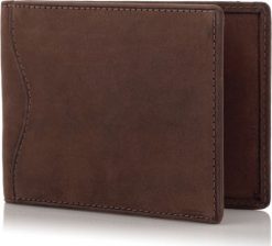 Belveder Portfel slim wallet męski na karty brąz ZC03. Portfele męskie Belveder, bez wzorów. Za 49.90 zł.