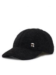 KARL LAGERFELD Czapka z daszkiem B4W33036 Czarny. Czarne czapki damskie KARL LAGERFELD, bez wzorów, z poliesteru. Za 339.99 zł.