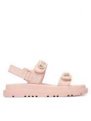 Aldo Sandały Gemima 14242837 Różowy. Czerwone sandały damskie Aldo, bez wzorów, ze skóry, bez obcasa, na płaskiej podeszwie, bez zapięcia. Za 459.99 zł.