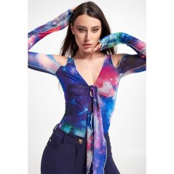 Body VERSACE JEANS COUTURE. Body Versace Jeans Couture, bez wzorów, z jeansu. W wyprzedaży za 723.87 zł.