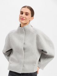 Opus sweter wełniany Kobiety szary, 38. Szare swetry nierozpinane damskie Opus, bez wzorów, z wełny, biznesowe, bez kołnierzyka, bez ramiączek. Za 699.95 zł.