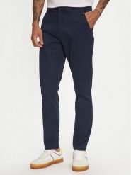 Tommy Jeans Chinosy Austin DM0DM20445 Granatowy Slim Fit. Niebieskie eleganckie spodnie męskie Tommy Jeans, bez wzorów, z bawełny. Za 259.99 zł.