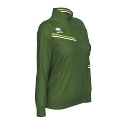 Damska bluza dresowa Errea Estella. Zielone bluzy damskie ERREA, bez wzorów, z dresówki, sportowe, bez ramiączek, bez kaptura. Za 257.50 zł.