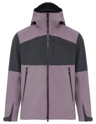 Kurtka softshellowa M Roccia Softshell Jacket. Czerwone kurtki męskie Vaude, m, bez wzorów, z materiału, z kapturem, trekkingowe. Za 847.80 zł.