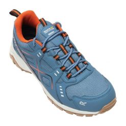 Buty trekkingowe Regatta Vendeavour. Niebieskie trekkingi męskie Regatta, bez zapięcia. Za 260.50 zł.