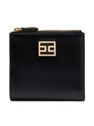 Elisabetta Franchi Portfel PF01A51E2 110 Czarny. Czarne portfele damskie Elisabetta Franchi, ze skóry. Za 589.99 zł.