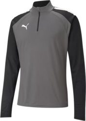 Puma Bluza męska Puma teamLIGA 1/4 Zip Top szaro-czarna 657236 13 XL. Czarne bluzy męskie Puma, m, bez wzorów, bez ramiączek, bez kaptura. Za 193.31 zł.