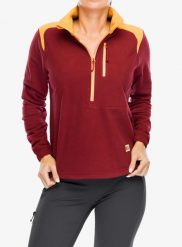 Bluza polarowa damska Fjallraven Vardag Lite Fleece. Czerwone bluzy damskie Fjällräven, na lato, m, bez wzorów, z materiału, bez ramiączek, bez kaptura. Za 552.95 zł.