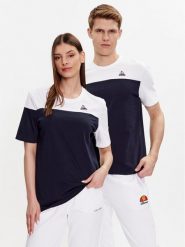 Le Coq Sportif T-Shirt Unisex 2310518 Granatowy Regular Fit. Niebieskie t-shirty damskie le coq sportif, xl, bez wzorów, z bawełny, bez kołnierzyka, bez ramiączek. Za 169.99 zł.