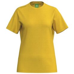 T-shirt Erima Ts w kolorze żółtym. Żółte t-shirty damskie Erima, bez wzorów, z bawełny, klasyczne, bez kołnierzyka, bez ramiączek. Za 155.00 zł.