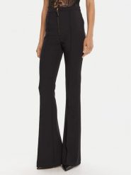 Elisabetta Franchi Spodnie materiałowe PA-122-56E2-V290 Czarny Regular Fit. Czarne spodnie materiałowe damskie Elisabetta Franchi, bez wzorów, z materiału. Za 1,259.00 zł.