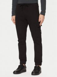 Calvin Klein Jeans Spodnie dresowe J30J326762 Czarny Regular Fit. Czarne spodnie sportowe męskie Calvin Klein Jeans, m, bez wzorów, z bawełny. Za 439.99 zł.