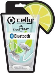 Słuchawki bezprzewodowe Celly DrinkBeat Drink Mojito białe standard. Białe słuchawki bezprzewodowe NoName. Za 15.42 zł.