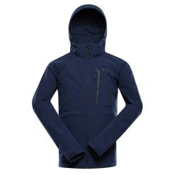 Kurtka softshell męska Alpine Pro Hoor. Niebieskie kurtki męskie Alpine Pro, m, bez wzorów, z softshellu, sportowe. W wyprzedaży za 399.00 zł.