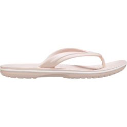 Klapki damskie Crocs Crocband Flip. Czerwone klapki damskie Crocs, bez wzorów, bez obcasa, bez zapięcia. Za 149.00 zł.