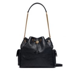 Torebka Tory Burch. Czarne torebki do ręki damskie Tory Burch, bez wzorów, bez dodatków. Za 3,069.00 zł.