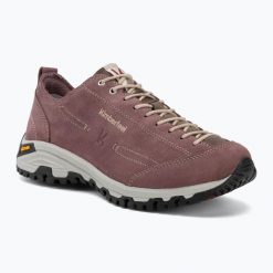 Buty trekkingowe Kimberfeel Lincoln 2. Czerwone obuwie trekkingowe damskie Kimberfeel, z materiału, bez zapięcia. Za 369.99 zł.