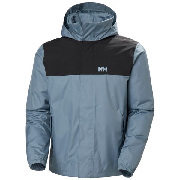 Kurtka wodoodporna Helly Hansen Vancouver. Niebieskie kurtki męskie Helly Hansen, na lato, m, bez wzorów, z poliamidu, eleganckie, z kapturem. Za 599.50 zł.