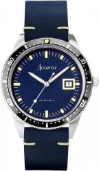 Zegarek Giewont Zegarek męski Accurist 72002 niebieski. Niebieskie zegarki męskie Giewont, bez wzorów. Za 655.00 zł.