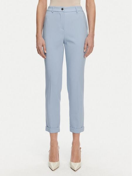 Artigli Spodnie materiałowe ACPA000837 Niebieski Regular Fit. Niebieskie spodnie materiałowe damskie Artigli, bez wzorów, z materiału. Za 219.99 zł.