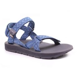 Sandały trekkingowe męskie Source Classic Pro Men's Sandals na rzepy. Niebieskie buty zimowe męskie SOURCE, bez wzorów, bez obcasa, bez zapięcia. Za 397.99 zł.