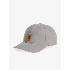 Czapka z daszkiem Carhartt Odessa Cap - asphalt. Szare czapki damskie Carhartt, bez wzorów, sportowe. Za 98.99 zł.