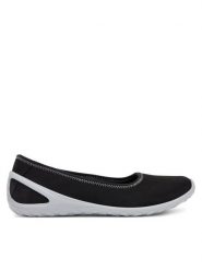ECCO Baleriny Biom Lite 80236302001 Czarny. Czarne balerinki damskie ecco, bez wzorów, ze skóry, bez obcasa, bez zapięcia. W wyprzedaży za 399.99 zł.
