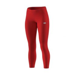 Długie legginsy damskie Errea Essential. Czerwone legginsy sportowe damskie ERREA, m, bez wzorów, z materiału, długie, na fitness i siłownię. Za 96.50 zł.
