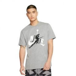 Koszulka sportowa męska Nike Jordan Jumpman Classics. Szare koszulki sportowe męskie Nike, l, bez wzorów, bez ramiączek, do koszykówki. Za 149.00 zł.