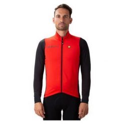 Kurtka rowerowa męska Alé Cycling Solid Fondo 2.0. Czarne kurtki męskie ALÉ CYCLING, l, bez wzorów, bez kaptura, rowerowe. Za 824.99 zł.