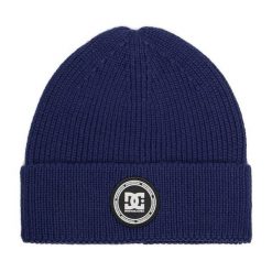 Czapka DC Shoes. Niebieskie czapki męskie DC Shoes, na zimę, bez wzorów. Za 69.99 zł.