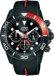 Zegarek Lorus Zegarek Lorus męski RT347JX9 Chronograf. Zegarki męskie Lorus, bez wzorów. Za 303.81 zł.