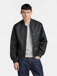 G-Star Raw Kurtka bomber Deck D24754-C143 Czarny Regular Fit. Czarne kurtki męskie G-Star Raw, m, bez wzorów, z syntetyku, retro, bez kaptura. Za 509.99 zł.