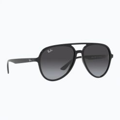 Okulary przeciwsłoneczne Ray-Ban RB4376. Czarne okulary przeciwsłoneczne damskie Ray-Ban. Za 539.99 zł.