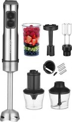 Blender Concept Blender 1500 W z rozdrabniaczem, podwójną trzepaczką i spiralizerem TM5510. Blendery Concept Solution. Za 297.89 zł.