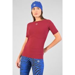 Koszulka z krótkim rękawem sportowa damska Nessi Sportswear Ultra. Brązowe koszulki sportowe damskie NESSI SPORTSWEAR, bez wzorów, bez ramiączek, do biegania. Za 299.00 zł.